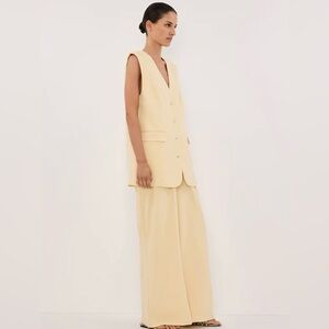 DISSH Oliver Oversized Vest in Dune